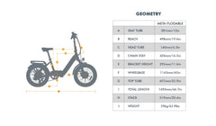 Eunorau | META Foldable | META20-ST-WT
