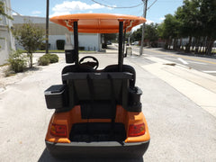 Orange 2022 Advanced EV AEV 2 Golf Cart for Sale