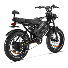 HappyRun | G70 Dual-Battery Electric Cargo Bike – 750W (2000W Peak), 48V 26Ah, 85-Mile Range, UL 2849 Certified