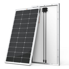 MEGA 100 | 100 Watt Solar Panel | Premier 12V Off-Grid Solar Panel for Vans, Campers, Boats | 25-Year Output Warranty | UL Certified