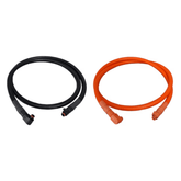 RUiXU | 1/0 AWG cable for RUiXU RX9MP Busbar | Orange+ Black | One Pair