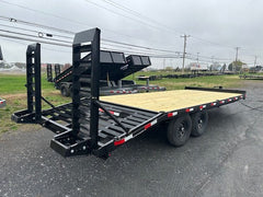 CAM Superline 8.5 x 22 Deckover Equipment Trailer – Ladder Ramps
