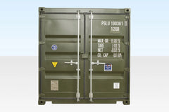 10Ft X 8Ft Shipping Container (One Trip) – Green