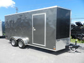 Covered Wagon 7’x16′ Enclosed Trailer — 12″ Added Height