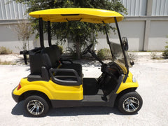 Yellow 2022 Advanced EV AEV 2 Golf Cart for Sale