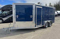 2023 High Country 7.5×14 Aluminum 2/3-Place Drive In/Out w/Tapered Ramp Doors