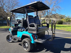 Blue 2025 EVolution D5 Maverick 2+2 Golf Cart for Sale