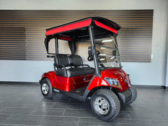 Red 2021 Yamaha Drive 2 QuieTech EFI Golf Cart for Sale