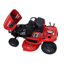 CRAFTSMAN Riding Lawn Mower with Snow Plow