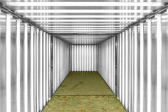 6M X 2.1M End Linked Flat Packed Container Bundle (Galvanised)