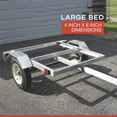 Ultra-Tow 40in. x 48in. Aluminum Utility Trailer Kit – 1060-Lb. Load Capacity