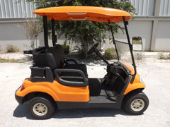 Orange 2022 Advanced EV AEV 2 Golf Cart for Sale
