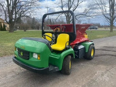 John Deere ProGator 2020A Utility Cart with Tycrop 180 Top Dresser for Sale