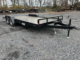 Car Mate 7 x 18 Open Car Trailer – Full Steel Deck