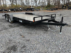 Car Mate 7 x 18 Open Car Trailer – Full Steel Deck