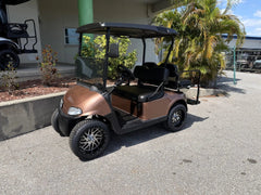 2020 E-Z-GO RXV Elite Lithium Golf Cart for Sale Rose Gold