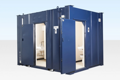 2+1 Steel Toilet Cabin 12Ft x 9Ft