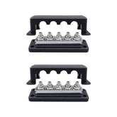 RUiXU | Busbar | 3/8" (M10) Terminal Studs | 600A (work with OP140 or OP200) | ONE PAIR