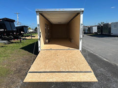 ATC 8.5 x 28 Enclosed Aluminum Car Trailer – Rear Spoiler