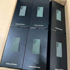 Product Highlights Model: Samsung Galaxy S23-5G Storage Options: 128GB & 256GB (mixed per pallet) Condition: Brand new, factory sealed, retail-ready Quantity Per Pallet: 15 units Price Per Pallet: $6000 USD Shipping: Worldwide delivery available