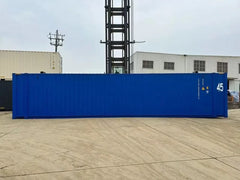 New 45‑ft High Cube Shipping Container – Bold Blue Finish