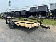 Big Tex 7 x 12 Landscape Utility Trailer – Rear Ramp Gate