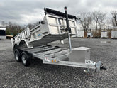 Cargo Pro 6 x 12 Aluminum Dump Trailer – Ladder Ramps