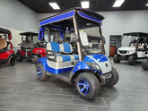 Blue 2021 Yamaha Drive 2 QuieTech EFI Golf Cart for Sale