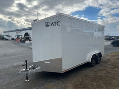 ATC 7.5 x 16 Aluminum Enclosed Cargo Trailer – Spoiler