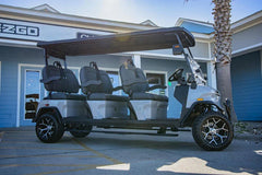 White 2025 Denago EV Rover XXL Golf Cart for Sale