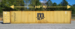 Standard 40 Ft x 8 Ft Shipping Containers