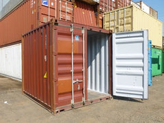 10ft Long Used Fabricated Steel Storage Containers