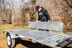DK2 4.5-ft x 7.5-ft Steel Utility Trailer ( 1295-lb Capacity ) 2491712