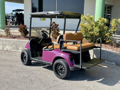 2020 E-Z-GO RXV Elite Lithium Plum Golf Cart for Sale (Plum Purple)