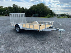 Carry-On 7 x 12 Aluminum Landscape Utility Trailer – Rear Gate