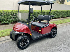 2026 E-Z-GO Freedom RXV ELiTE Lithium Inferno Red Golf Cart for Sale