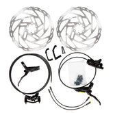 Eunorau | TEKTRO 4 Pistons Hydraulic Brake Set with 203MM Disc Brake Rotor | HYDRAULIC4P-TEKTRO