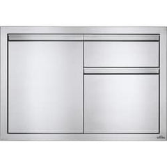 Napoleon | 36 Inch Single Door & Double Drawer | BI-3624-1D2DR