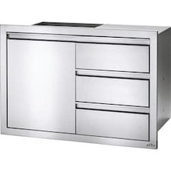 Napoleon | 36 Inch Single Door & Triple Drawer | BI-3624-1D3DR