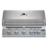 Napoleon | 700 Series 5-Burner 38-Inch Built-In Natural Gas Grill w/ Rotisserie & SafetyGlow | BIG38RBNSS-1