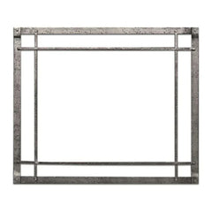 American Hearth | Rushmore Rectangle Inset 30 in Distressed Pewter | DFF30CPD