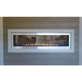 American Hearth | Boulevard SeeThrough Frame 48 in Stainless Steel | DFED489SS