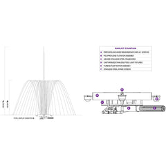 Vertex | RingJet Commercial Fountain