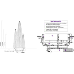 Vertex | TriGeyser Commercial Fountain