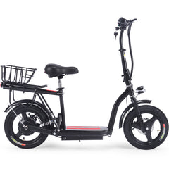 MotoTec | Cruiser 48v 350w Lithium Electric Scooter Black