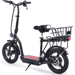 MotoTec | Cruiser 48v 350w Lithium Electric Scooter Black