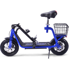 MotoTec | Metro 36v 500w Lithium Electric Scooter Blue