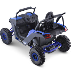 MotoTec | Raider Kids UTV 48v 1200w Full Suspension Blue