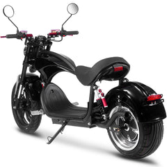 MotoTec | Raven 60v 30ah 2500w Lithium Electric Scooter Black