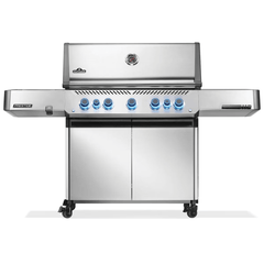 Napoleon | Prestige 665 5-Burner Natural Gas Grill w/ Rotisserie & Side Burner | P665VRSIBNSS